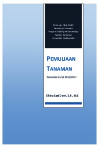 Pemuliaan Tanaman - Digital Library Universitas Malikussaleh